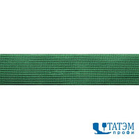 Тесьма окантовочная 32 мм, 3,9 г/м, зеленый (123), 100 м