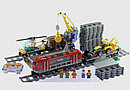 Детский конструктор на р/у Queen арт. 40022 "Мощный грузовой поезд на пульте" аналог LEGO City Лего Сити, фото 4
