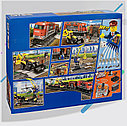 Детский конструктор на р/у Queen арт. 40022 "Мощный грузовой поезд на пульте" аналог LEGO City Лего Сити, фото 6