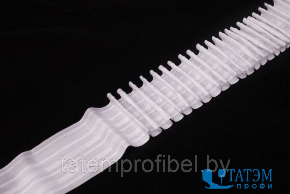 Шторная тесьма 60 мм, арт. 607 "классическая", матовая (50 м)