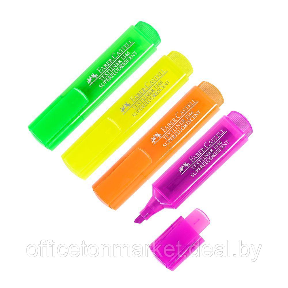 Набор текстовых флуоресцентных маркеров "Textliner", 4 шт, ассорти - фото 2 - id-p222575163