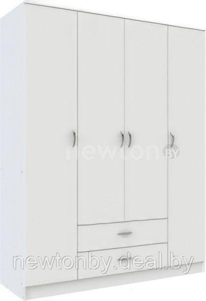 Шкаф распашной Anrex Romano 4D2S (белый) - фото 1 - id-p222582988