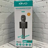 Микрофон беспроводной MIVO MK-008 с музыкальной колонкой, фото 8