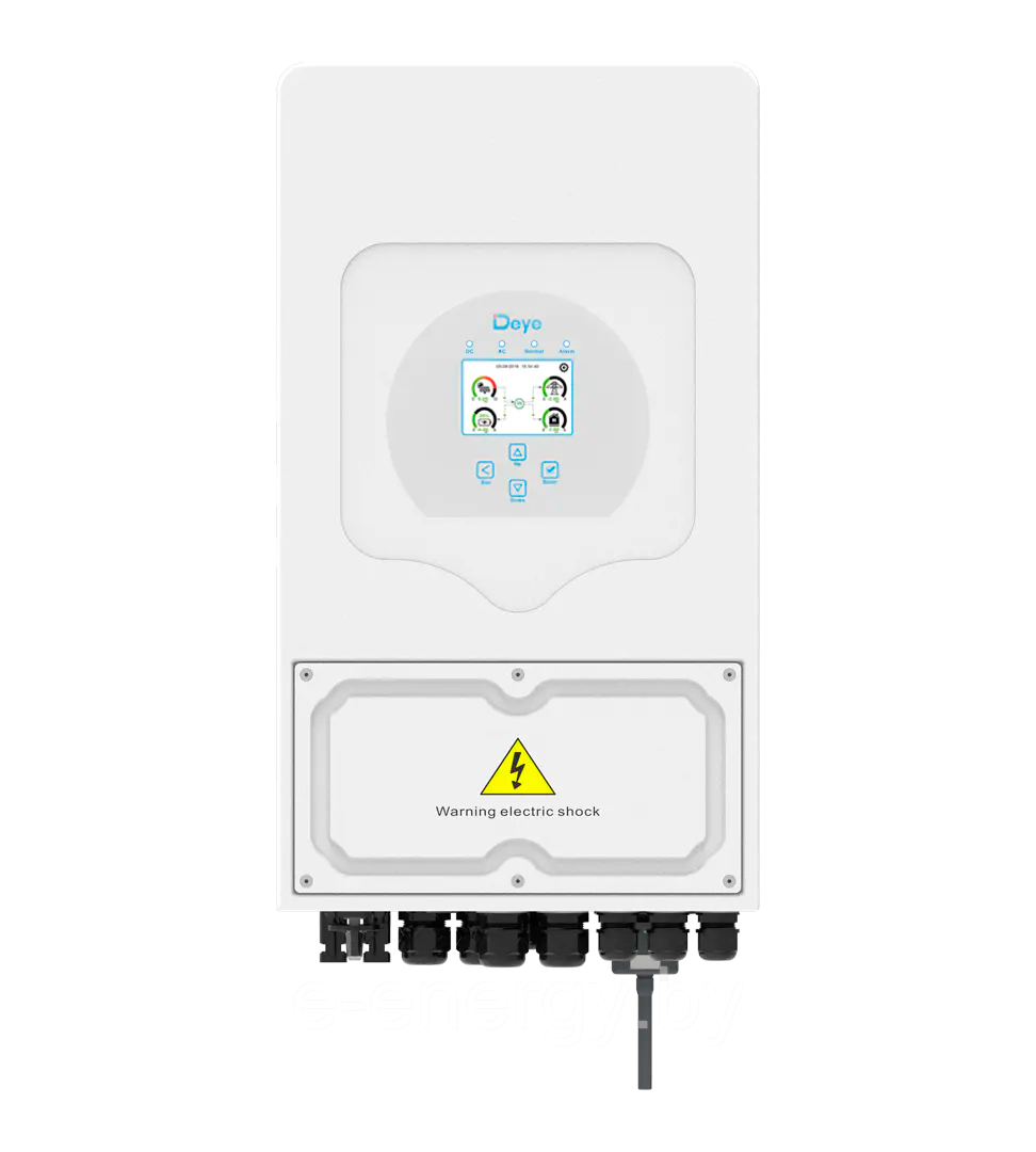 Гибридный однофазный солнечный инвертор (1фаза 3,6КВт) Deye SUN-3,6K-SG03LP1-EU - фото 2 - id-p220912142