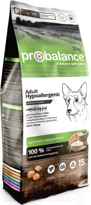 Сухой корм для собак ProBalance Hypoallergenic - фото 1 - id-p217265333