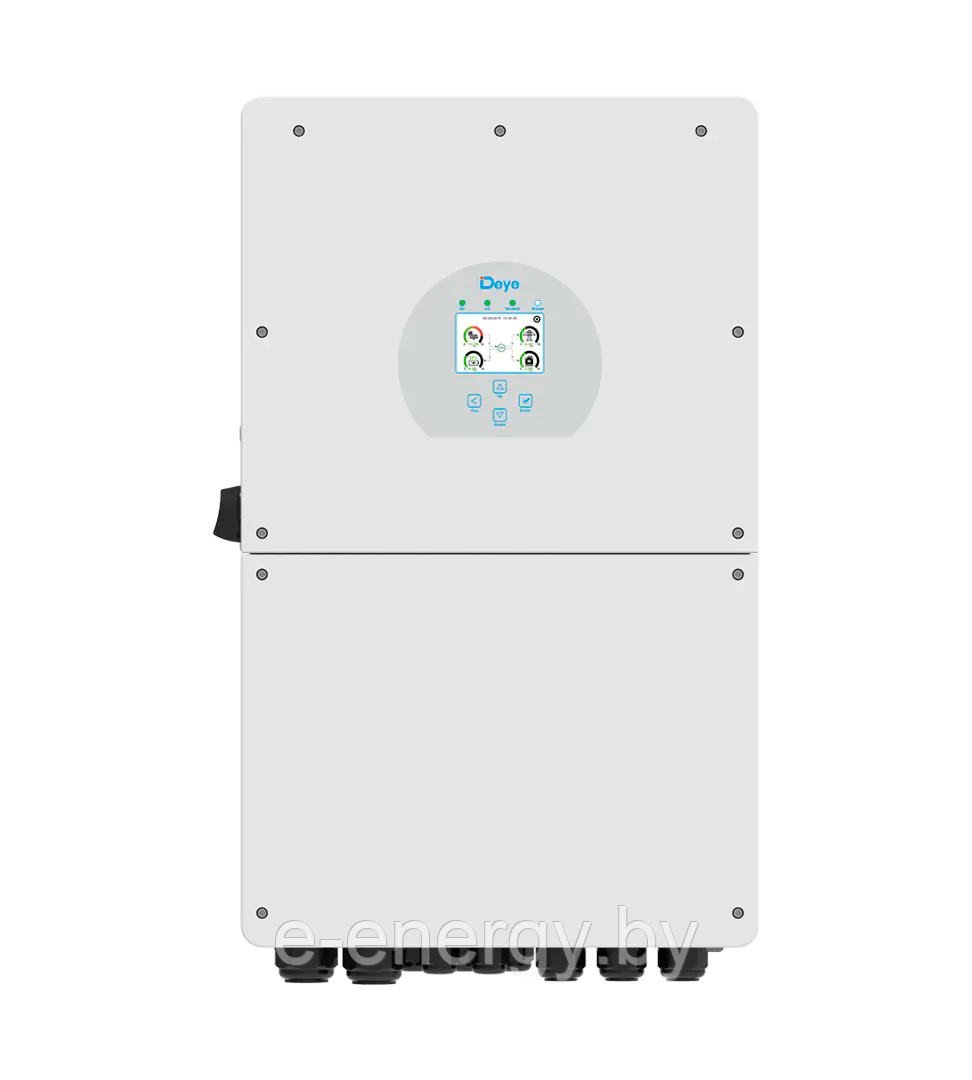Гибридный однофазный солнечный инвертор (1фаза 16КВт) Deye SUN-16K-SG01LP1-EU - фото 2 - id-p220913550