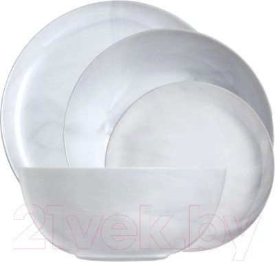 Набор тарелок Luminarc Diwali Granit Marbre Q0217 - фото 1 - id-p222585034