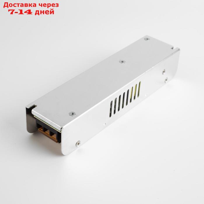 Блок питания для светодиодной ленты Genera, 150 Вт, 187х45х35 мм, 220-12 В, IP20 - фото 4 - id-p222539563