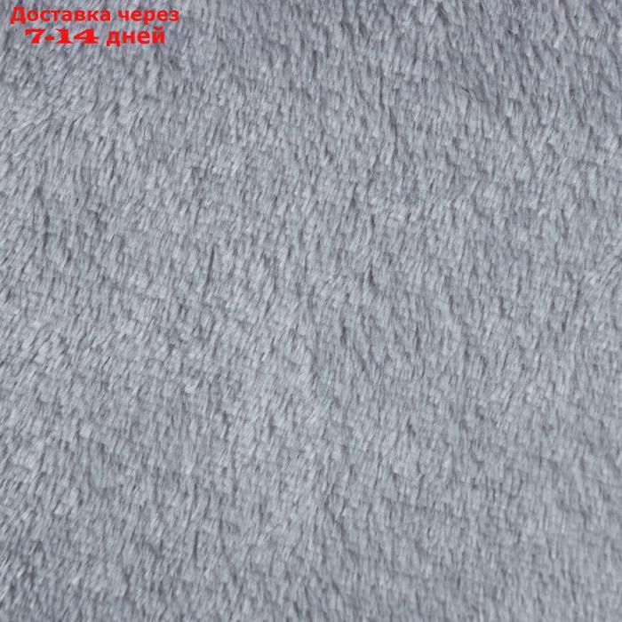 Плед Этель, 130х175 см, цвет серый - фото 2 - id-p222541619