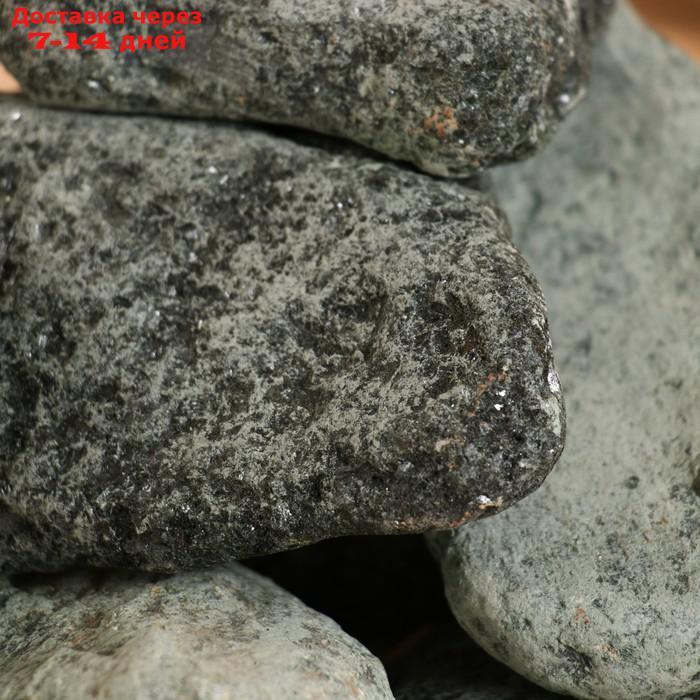 Камень для бани "Дунит" обвалованный, коробка 20 кг, мытый - фото 2 - id-p222539811