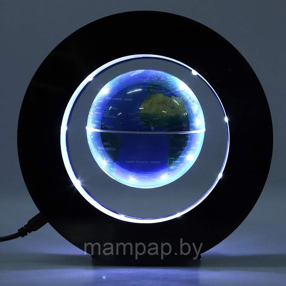 Левитирующий глобус с подсветкой, ночник - светильник Планета - фото 2 - id-p222588709