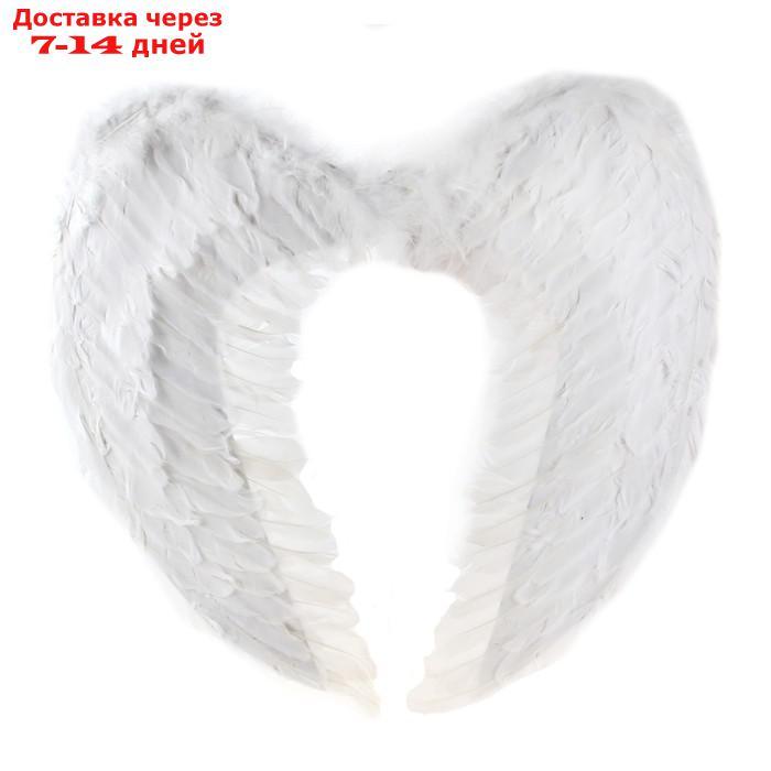 Крылья ангела, на резинке, цвет белый - фото 1 - id-p222540118