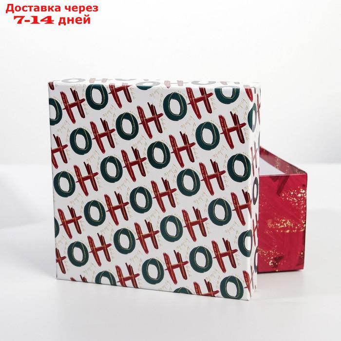 Набор подарочных коробок 5 в 1 "Новый год", 14 × 14 × 8 - 22 × 22 × 12 см - фото 5 - id-p222540414