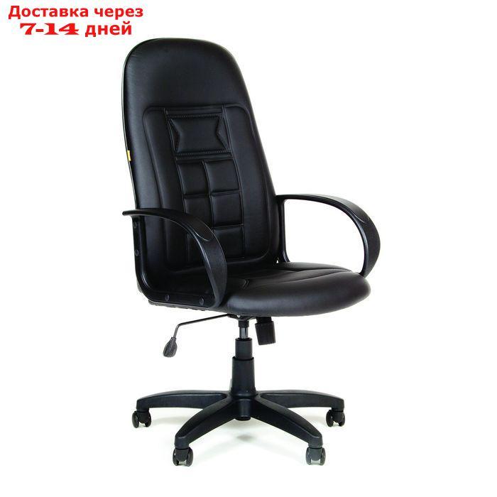 Кресло руководителя Chairman 727 Терра матовый черный. - фото 1 - id-p222540581