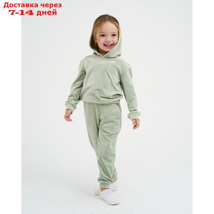 Костюм детский (толстовка, брюки) KAFTAN "Basic line" р.30 (98-104), зеленый - фото 6 - id-p222540819