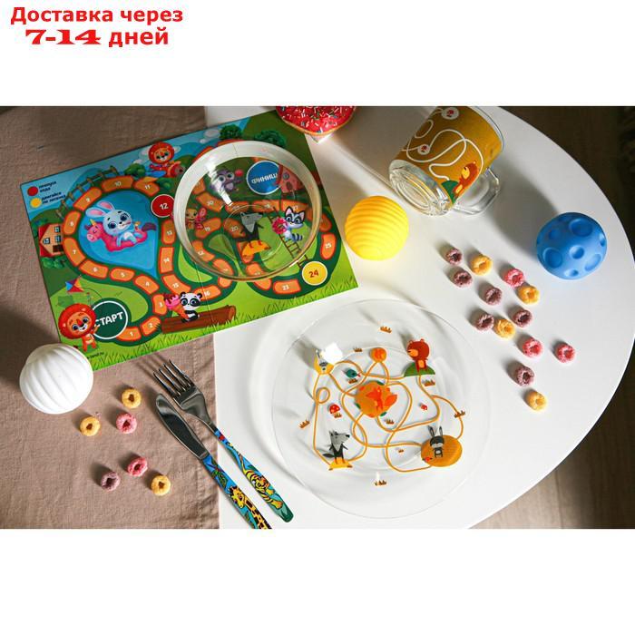 Набор детской посуды 3 предмета "Лесные забавы" миска 450 мл, тарелка 20 см, кружка 200 мл - фото 8 - id-p222540838