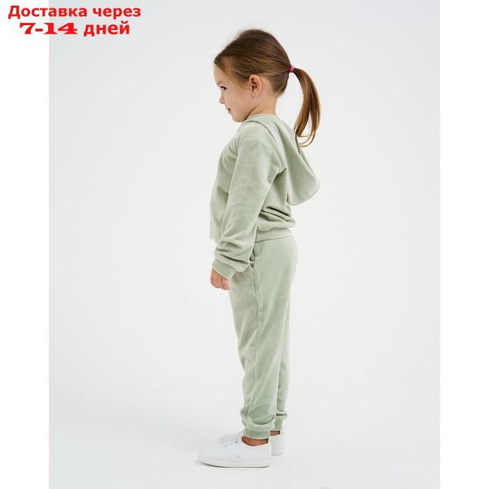 Костюм детский (толстовка, брюки) KAFTAN "Basic line" р.34 (122-128), зеленый - фото 3 - id-p222540912
