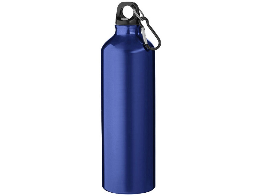 Алюминиевая бутылка для воды Oregon объемом 770 мл с карабином - Синий - фото 1 - id-p222589341