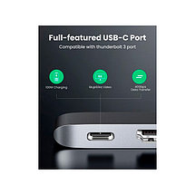 Док-станция Ugreen 2xType C to 3 USB 3.0 + HDMI+ USB-C Thunderbolt 3 / CM251, фото 3