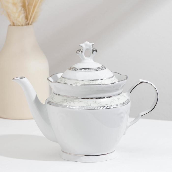 Сервиз чайный «Европейский», 14 предметов: чайник 800 мл, 6 чашек 250 мл, 6 блюдец d=15 cм, сахарница 550 мл - фото 4 - id-p222599590