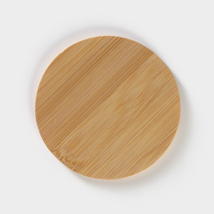 Набор бамбуковых подставок под кружки на керамической подставке BellaTenero, 9.7х0,4см. - фото 4 - id-p222599786