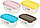 Контейнер для продуктов Pobeda Primo 800 мл, прямоугольный, цвет крышки - ассорти, фото 2