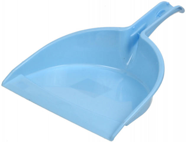 Совок для мусора Perfecto Linea Solid 29,5*21 см, голубой - фото 1 - id-p220862584
