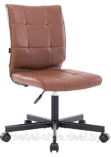 Кресло EP- 300 для комфортной работы в офисе и дома, стул EP -300 в ЭКО коже черный, коричневый - фото 2 - id-p222601379