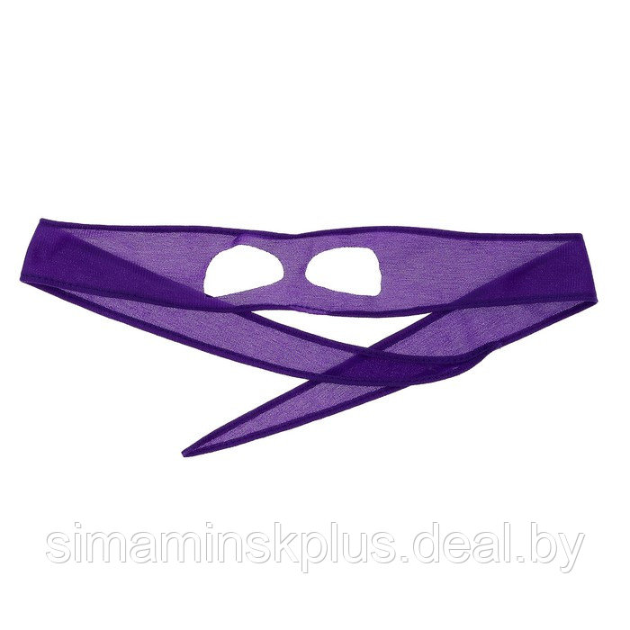 Набор ниндзя "Панцирь", 6 предметов, цвет фиолетовый - фото 3 - id-p222601389