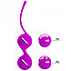 Вагинальные шарики со смещённым центром тяжести Pretty Love Kegel Tighten Up I пурпурные, фото 2