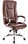 Кресло EVERPROF ARGO хром для комфортной работы дома и в офисе, стул АРГО CH в ЭКО коже, фото 5