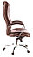 Кресло EVERPROF ARGO хром для комфортной работы дома и в офисе, стул АРГО CH в ЭКО коже, фото 4