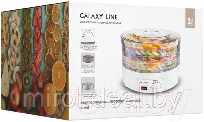 Сушилка для овощей и фруктов Galaxy GL 2633 - фото 5 - id-p222604809