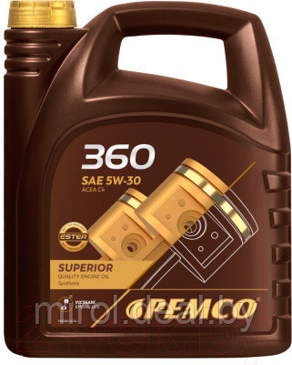 Моторное масло Pemco iDrive 360 5W30 C4 / PM0360-5 - фото 1 - id-p222606944