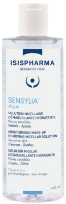 Мицеллярная вода Isis Pharma Sensylia Aqua Увлажняющая Для чувствительной и обезвоженной кожи - фото 1 - id-p222606994