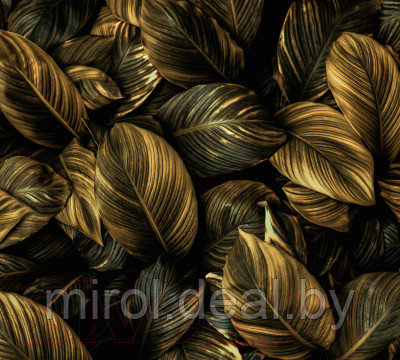 Фотообои листовые Vimala Золотые листья 2 - фото 1 - id-p222608799
