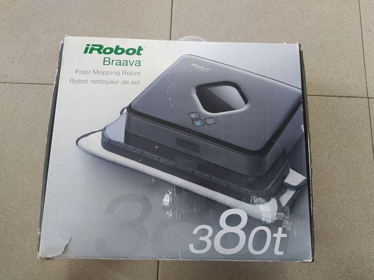Робот-пылесос iRobot Braava 380T (а.45-030933) - фото 2 - id-p222610242