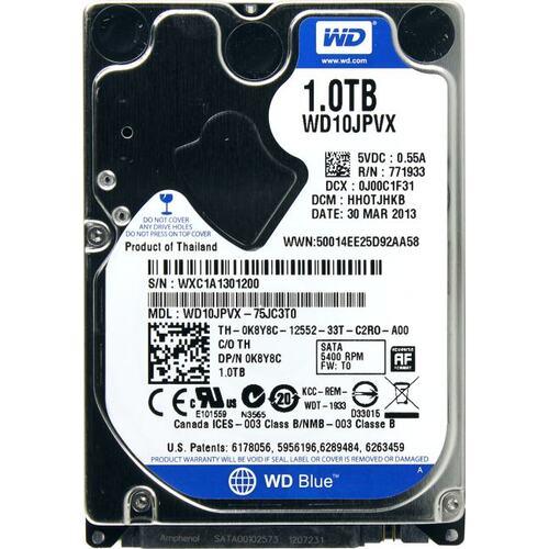 Жесткий диск (HDD) SATA WD Blue 1000Gb (с разбора) - фото 1 - id-p222610499