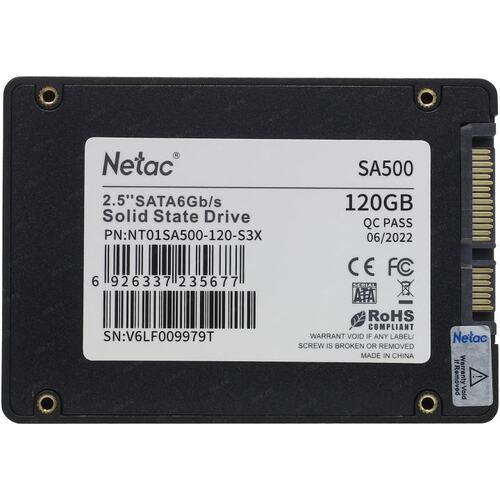 Жесткий диск SDD 2.5'' SATA-III Netac 120Gb - фото 1 - id-p222610797