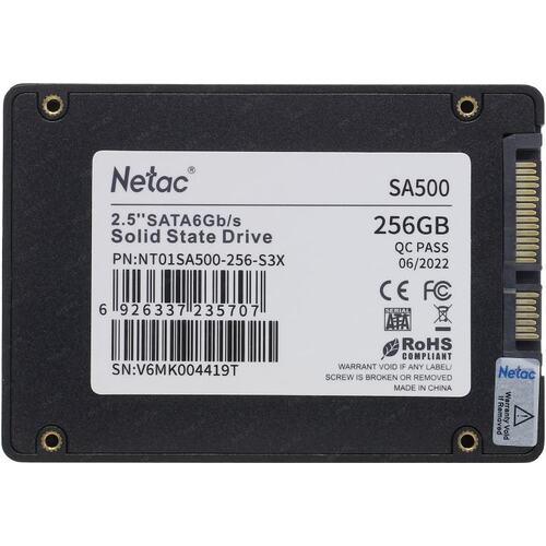 Жесткий диск SDD 2.5'' SATA-III Netac 256Gb