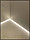 Теневой напольный профиль ПЛ-49/13 с подсветкой 2,7м черный, фото 4