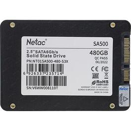 Жесткий диск SDD 2.5'' SATA-III Netac 480Gb