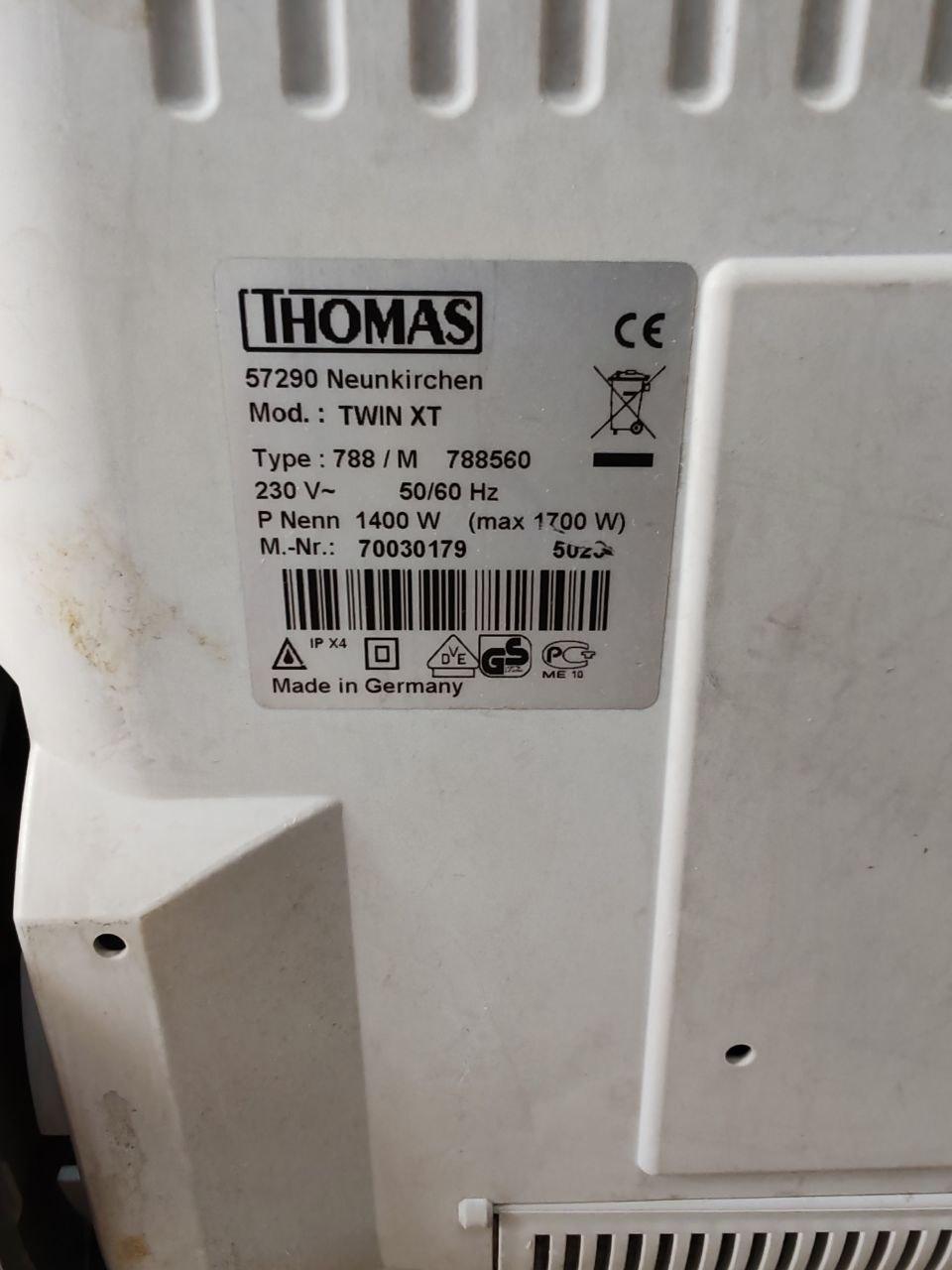 Пылесос Thomas Twin XT 788560 (а.45-029090) - фото 2 - id-p222611483