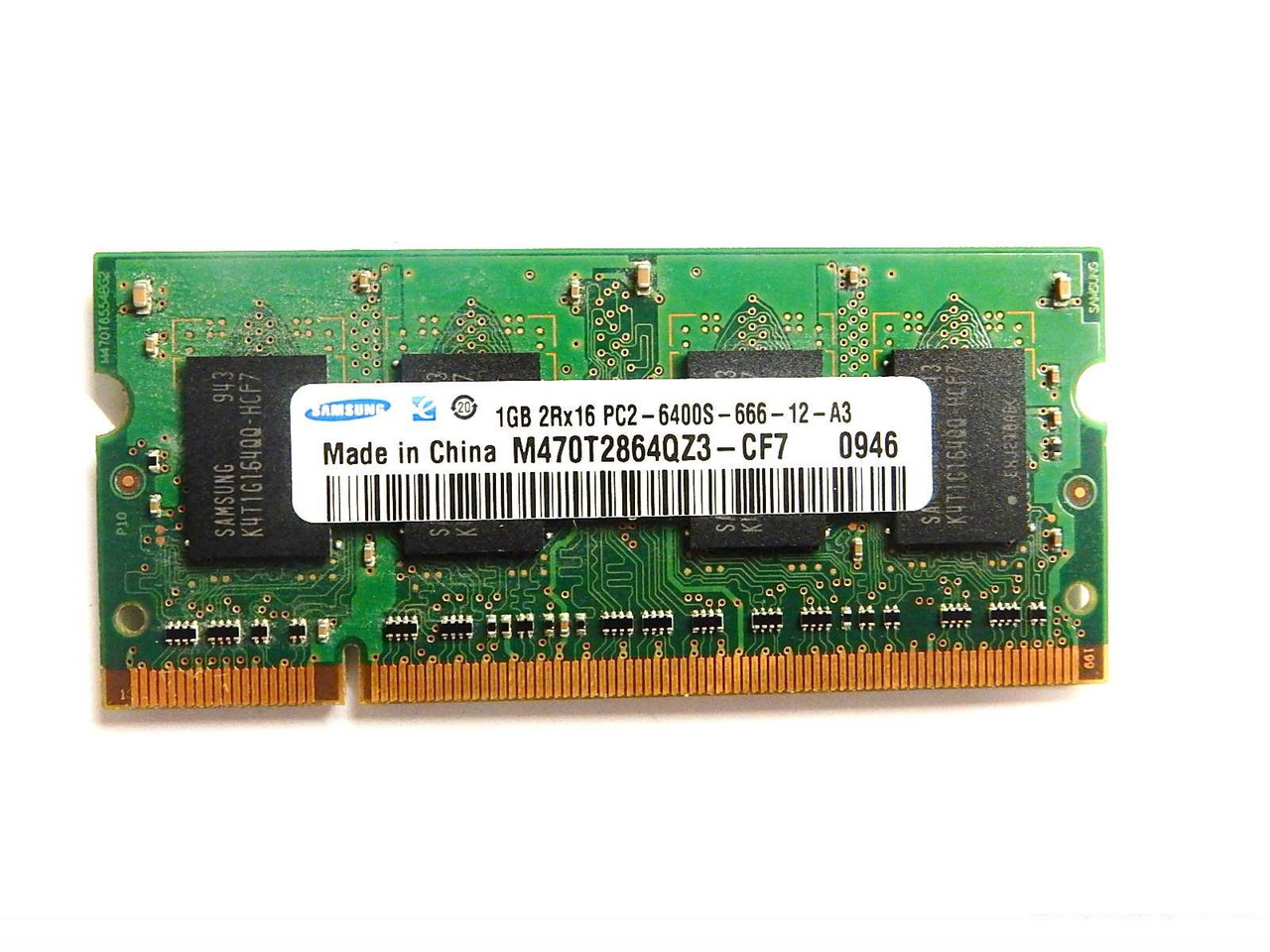 Оперативная память SO-DDR2 RAM 1GB PC-6400 Samsung (с разбора)