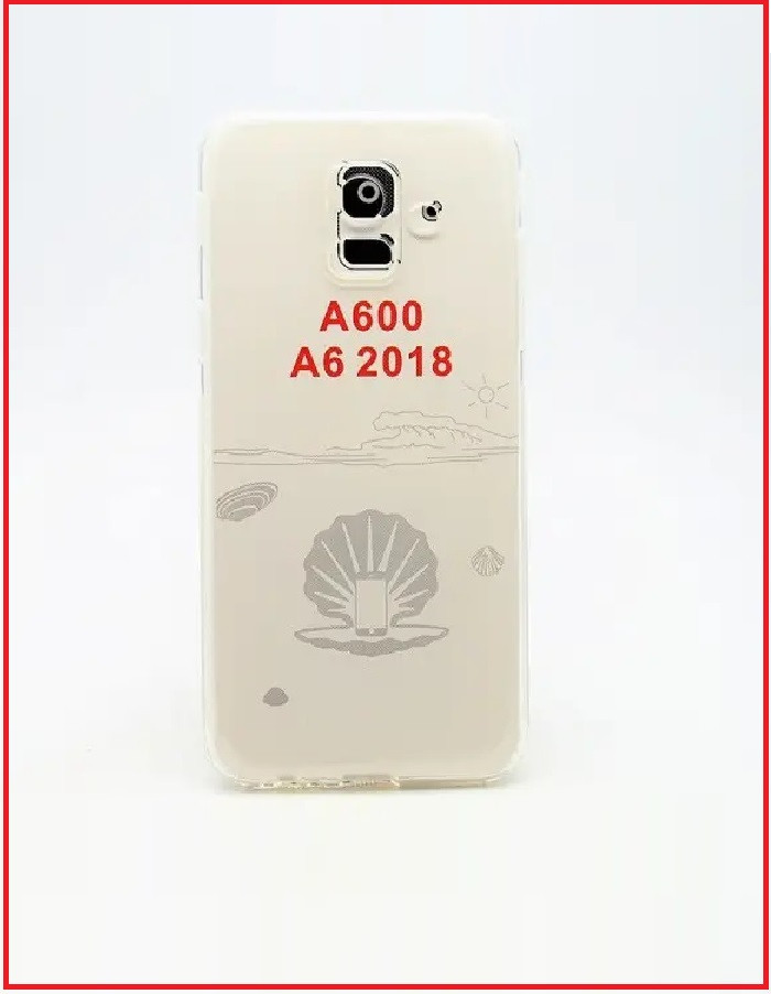 Чехол-накладка для Samsung Galaxy A6 (2018) SM-A600 (силикон) прозрачный - фото 1 - id-p79866861