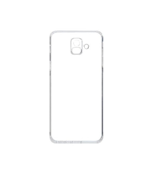 Чехол-накладка для Samsung Galaxy A6 (2018) SM-A600 (силикон) прозрачный - фото 3 - id-p79866861