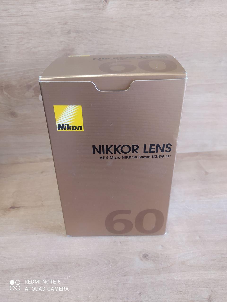 Объектив Nikon AF-S Micro NIKKOR 60mm f/2.8G ED (а.45-035247) - фото 4 - id-p222612782