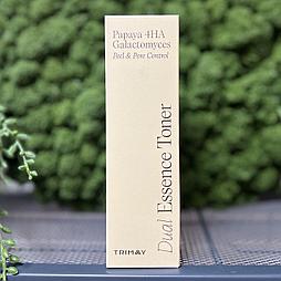 Отшелушивающий тонер-эссенция для лица Trimay Dual Essence Toner 4HA Galactomyces Peel & Pore Control, 200мл