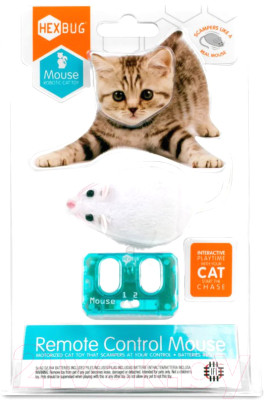 Игрушка для кошек Hexbug Мышка с пультом управления / 480-4466 - фото 1 - id-p222613407
