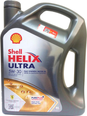 Моторное масло Shell Helix Ultra 5W30 - фото 1 - id-p222613147